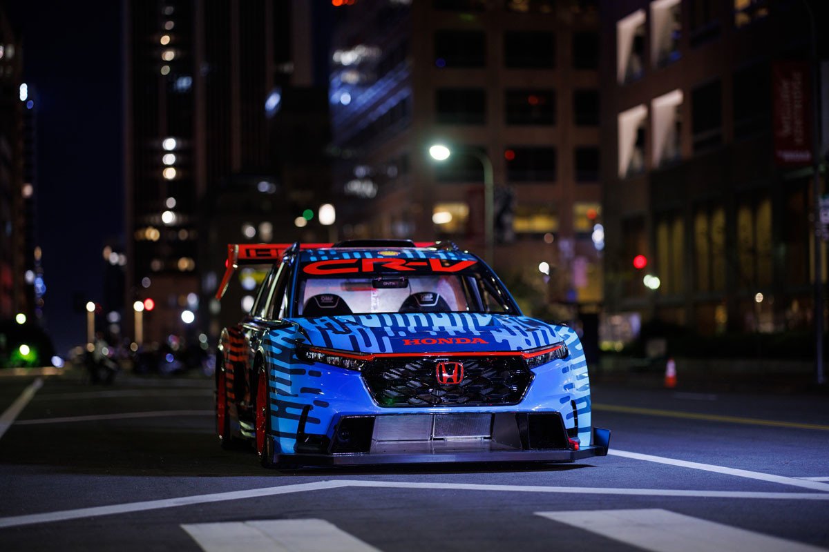 Esta es la última bomba de Honda: un CR-V Hybrid Racer con 600 caballos