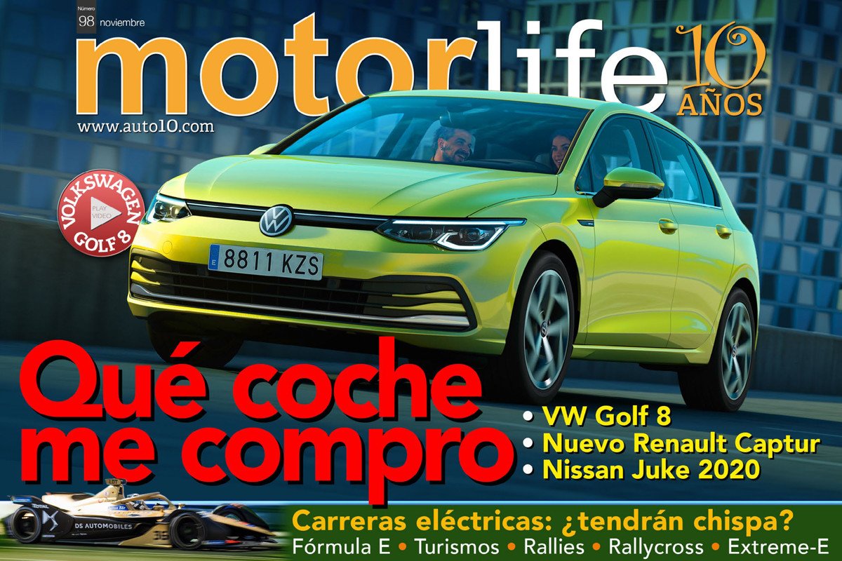 Motorlife Magazine Nº 98: ya disponible con todo sobre el nuevo Volkswagen Golf