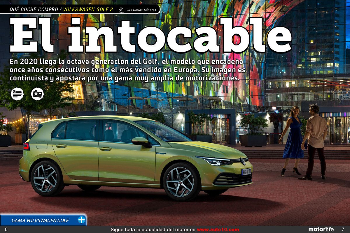 Motorlife Magazine Nº 98: ya disponible con todo sobre el nuevo Volkswagen Golf