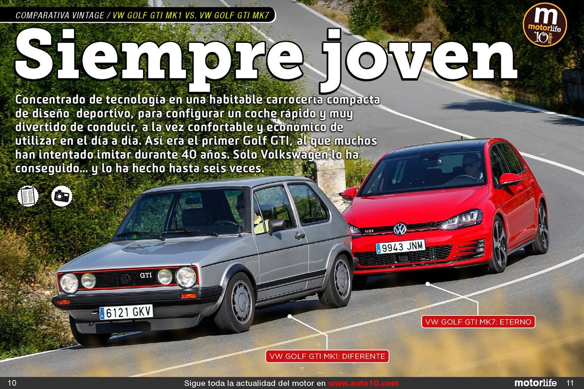 Motorlife Magazine Nº 98: ya disponible con todo sobre el nuevo Volkswagen Golf