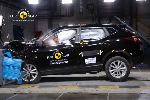 El Nissan Qashqai entra en el club de los cinco estrellas EuroNCap