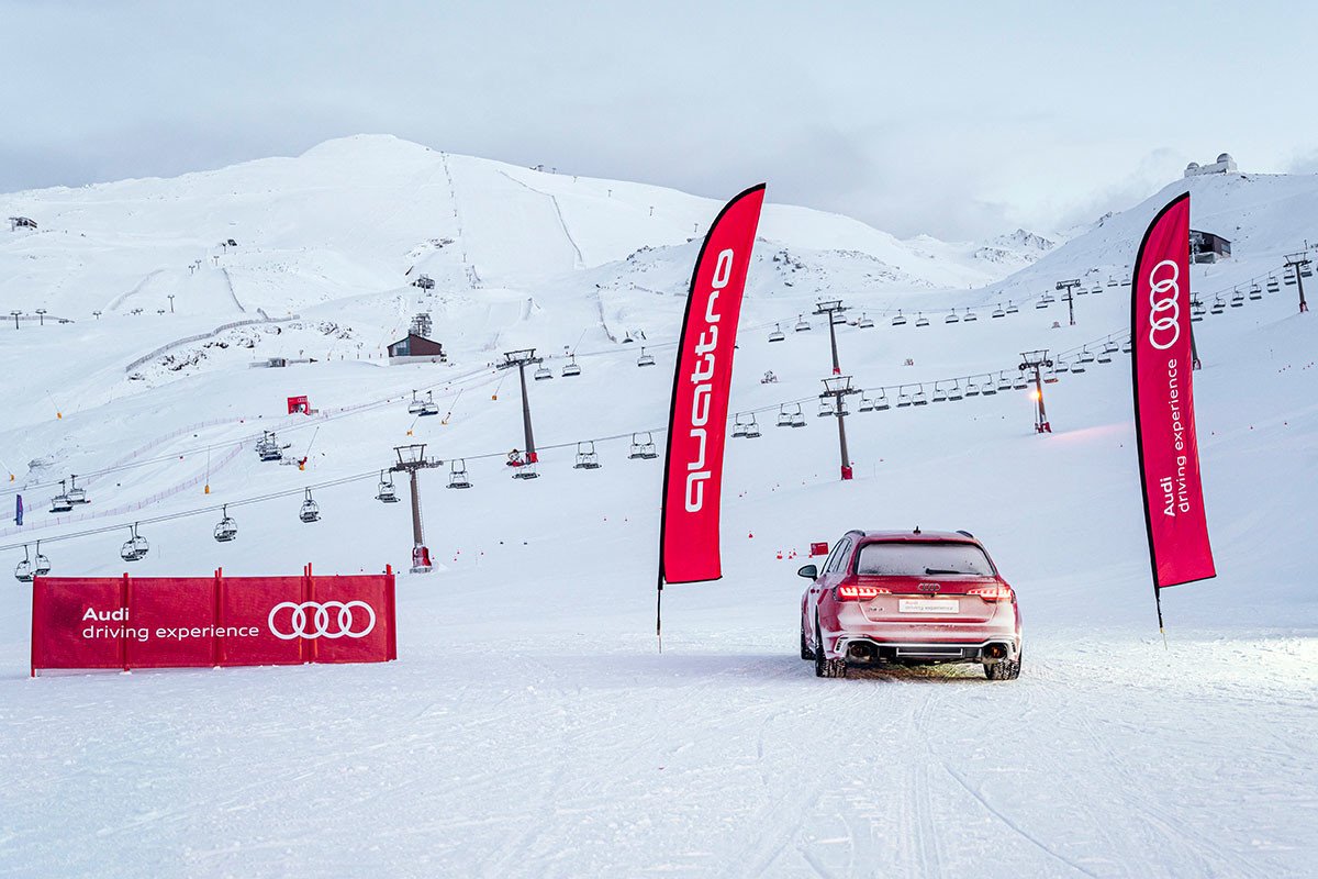 Winter Audi driving experience 2024