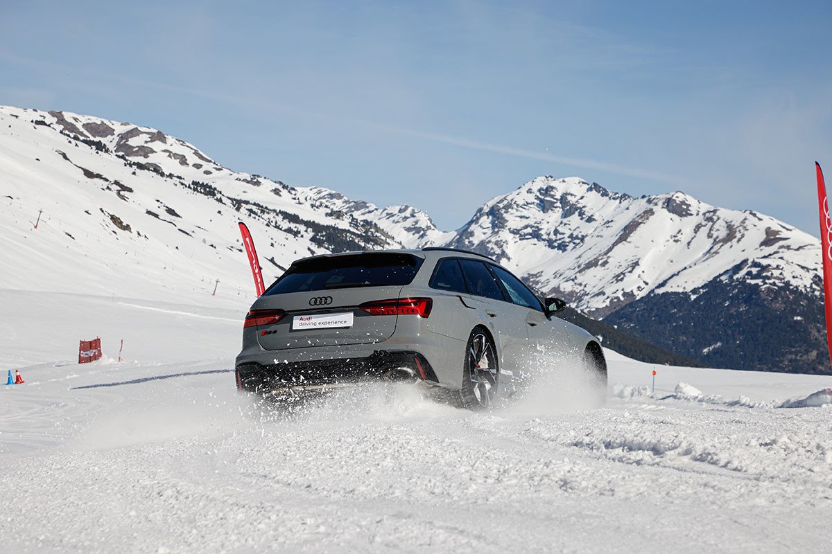 Winter Audi driving experience 2024