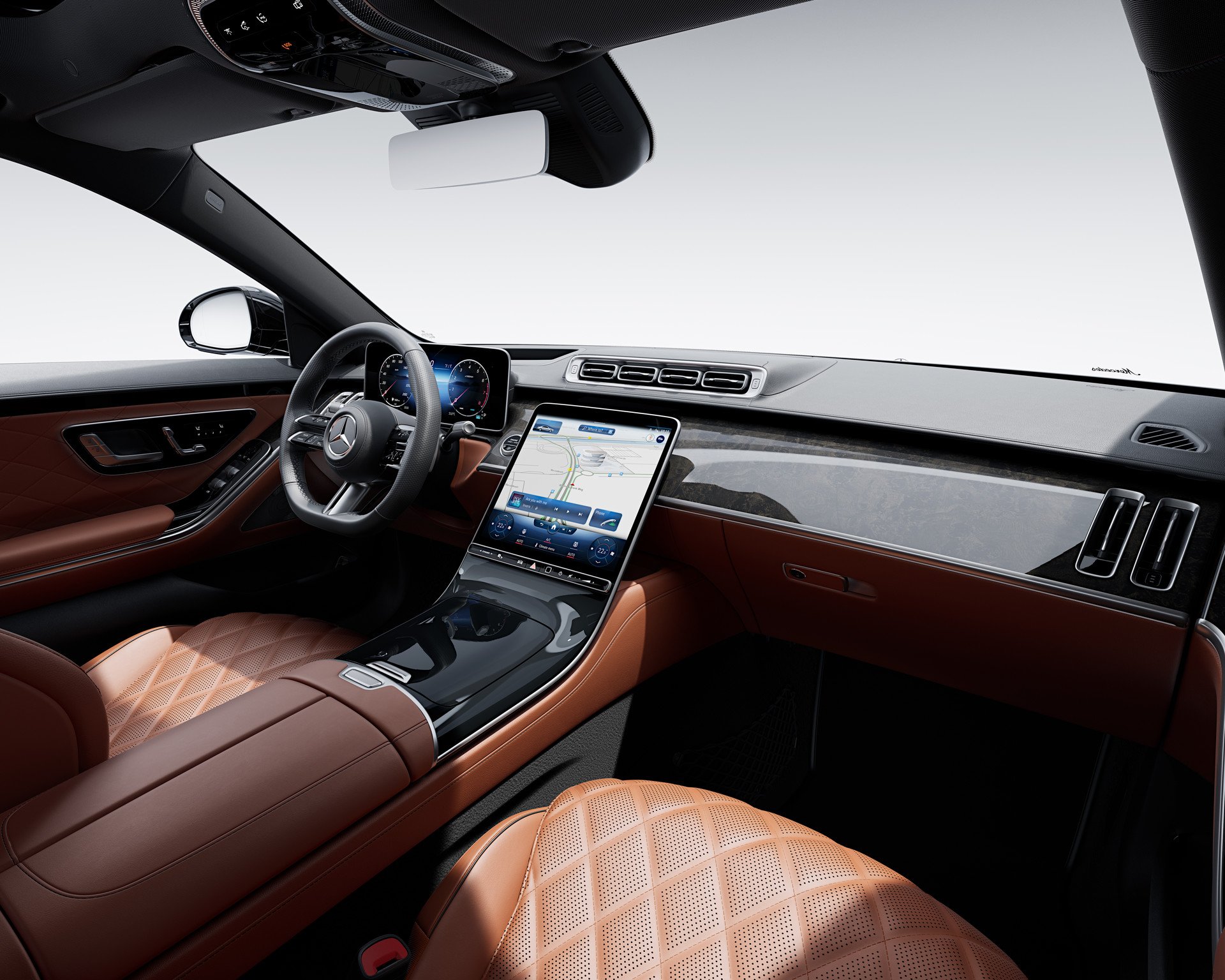 Mercedes Clase S 2025 Interior 2
