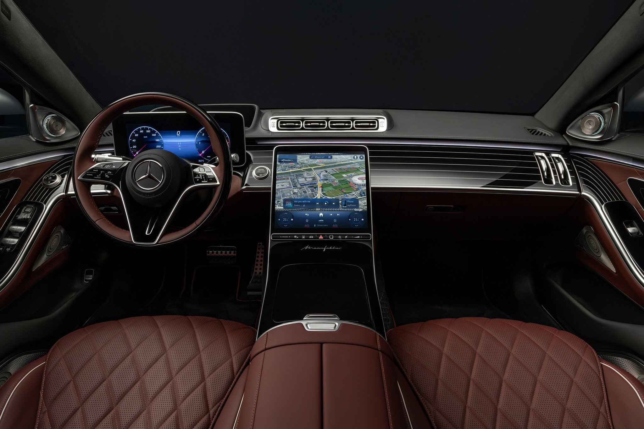 Mercedes Clase S 2025 Interior