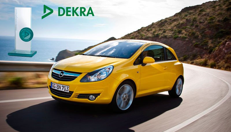 Opel Corsa obtiene la mejor puntuación en el informe DEKRA