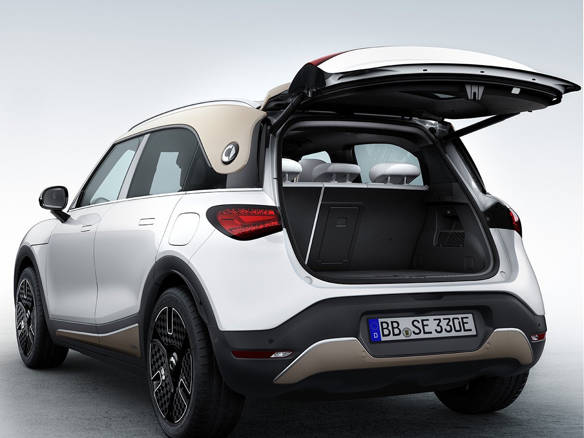 Nuevo smart #1, así es el SUV eléctrico de la marca
