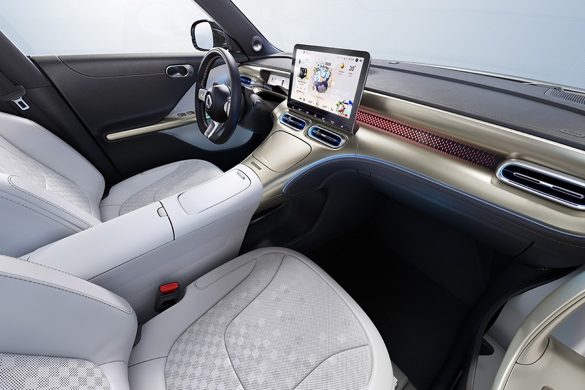 Nuevo smart #1, así es el SUV eléctrico de la marca