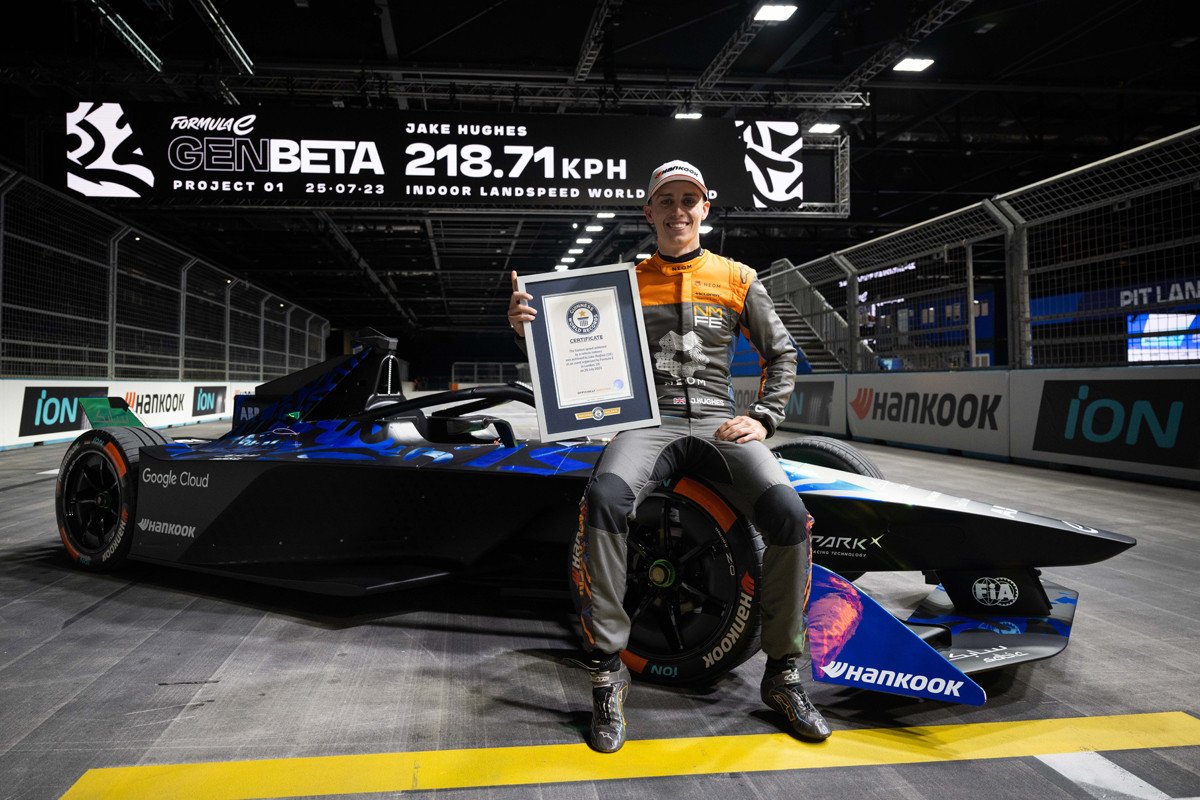 record velocidad formula e