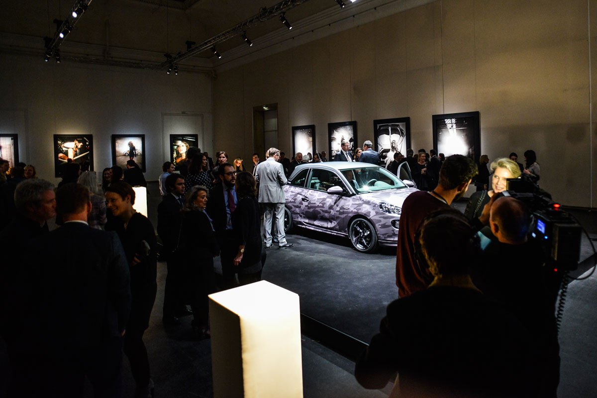 El Opel Adam de Bryan Adams se exhibe en Munich