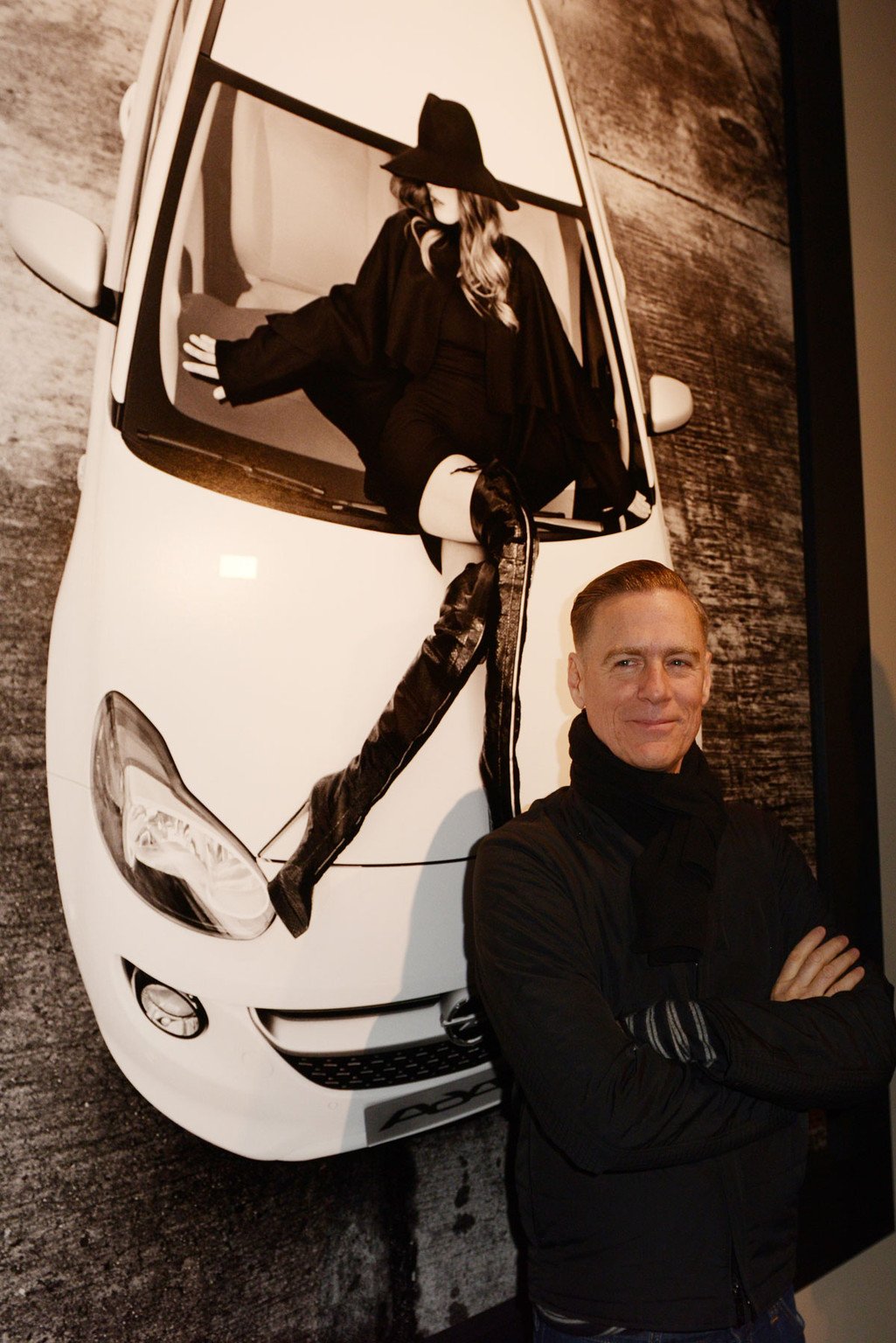 El Opel Adam de Bryan Adams se exhibe en Munich