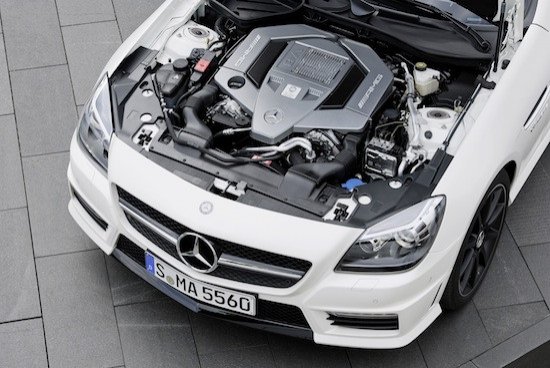 Mercedes SLK 55 AMG: el roadster más potente se presenta en Frankfurt
