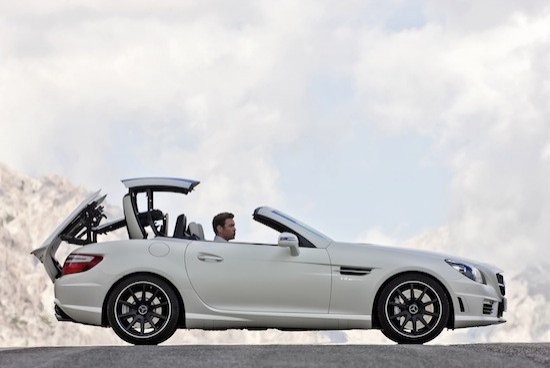 Mercedes SLK 55 AMG: el roadster más potente se presenta en Frankfurt