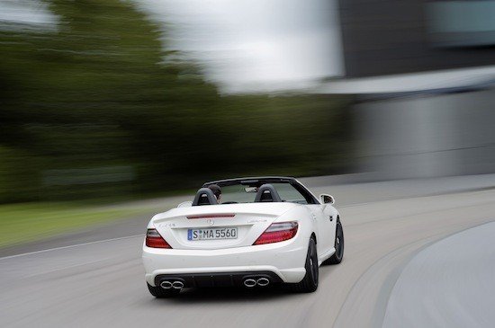 Mercedes SLK 55 AMG: el roadster más potente se presenta en Frankfurt
