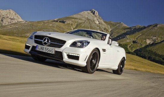 Mercedes SLK 55 AMG: el roadster más potente se presenta en Frankfurt