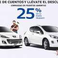 La gama de coches Peugeot, un 25 por ciento más baratos