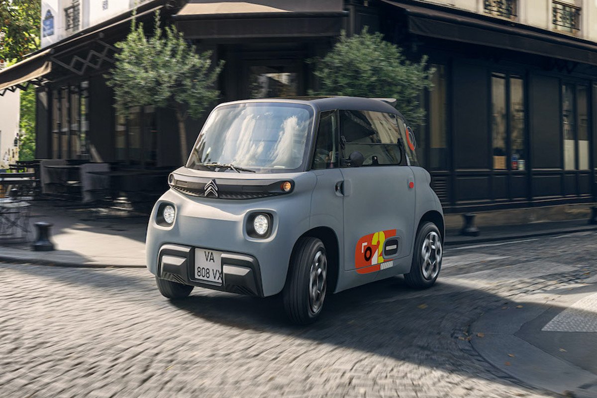Citroën Ami Pop renovado 2023 curva
