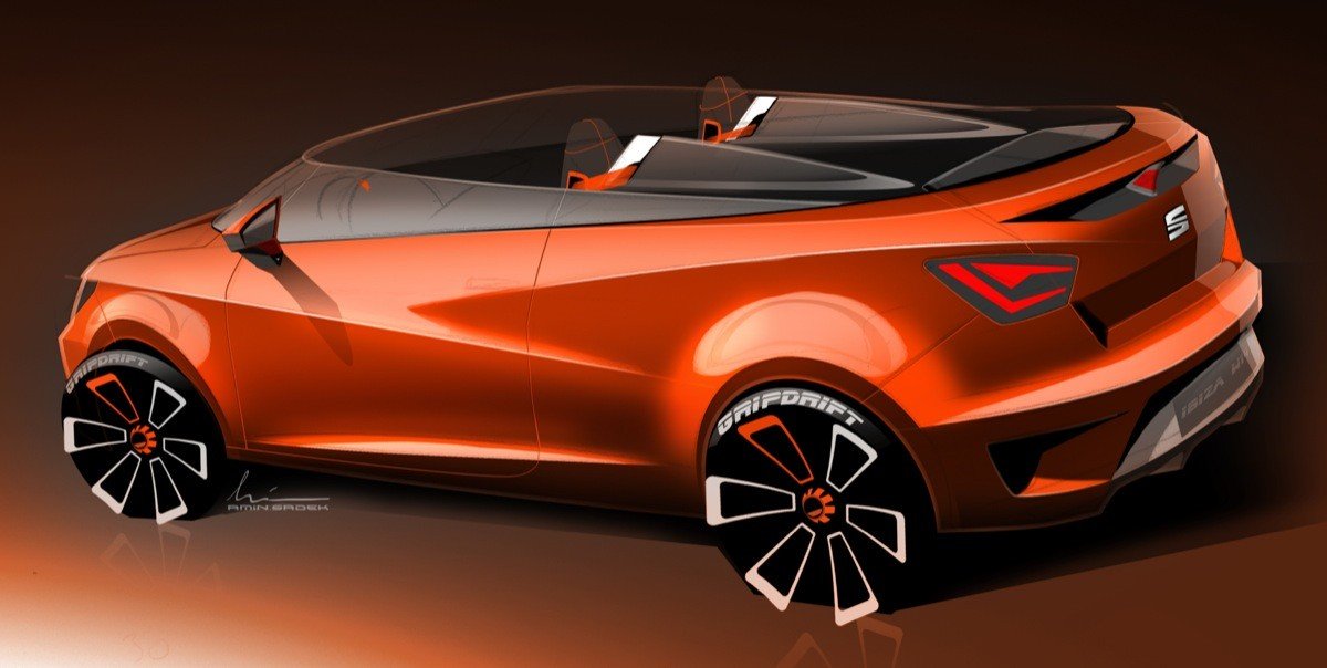 Seat Ibiza Cupster, prototipo que se presenta en Wörthersee 2014