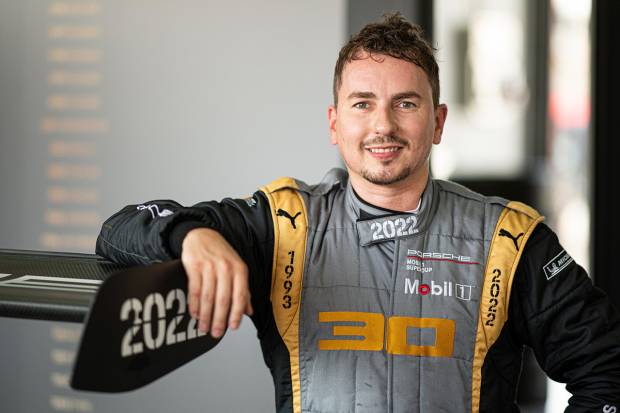 Jorge Lorenzo correrá la Porsche Supercup en Imola