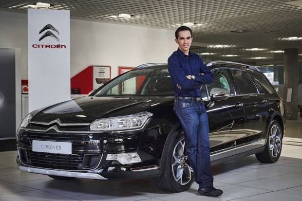 Citroën se convierte en patrocinador del equipo de Contador