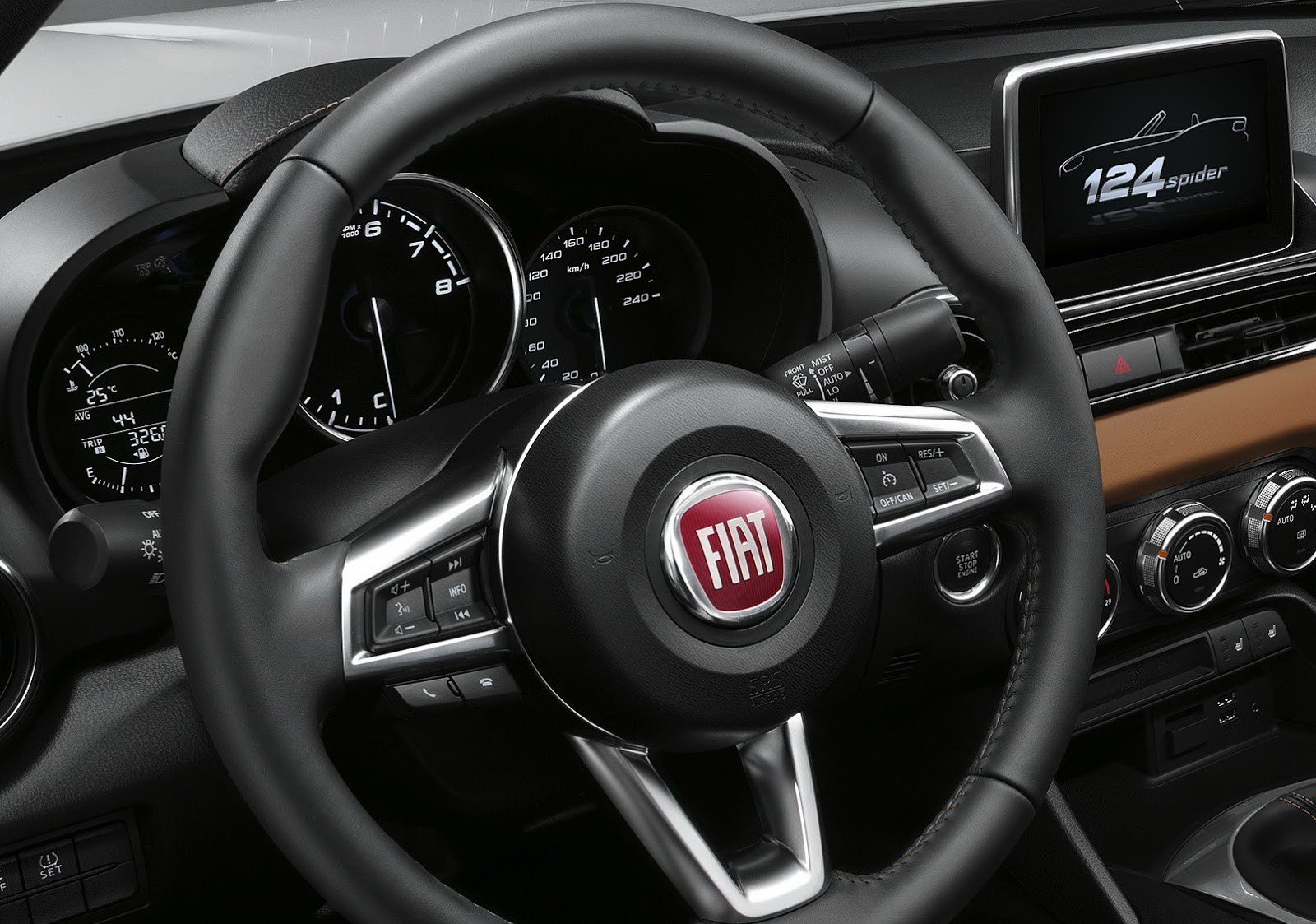 Fiat 124 Spider, primeras fotografías y datos oficiales 