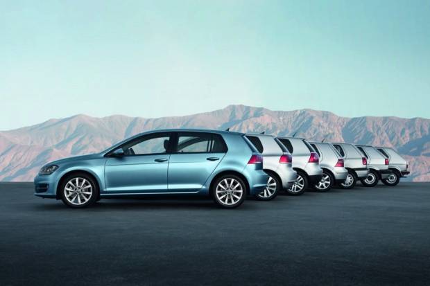 Las 7 generaciones del Volkswagen Golf