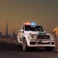 BRABUS B63S-700 Widestar, el coche de la policía de Dubái