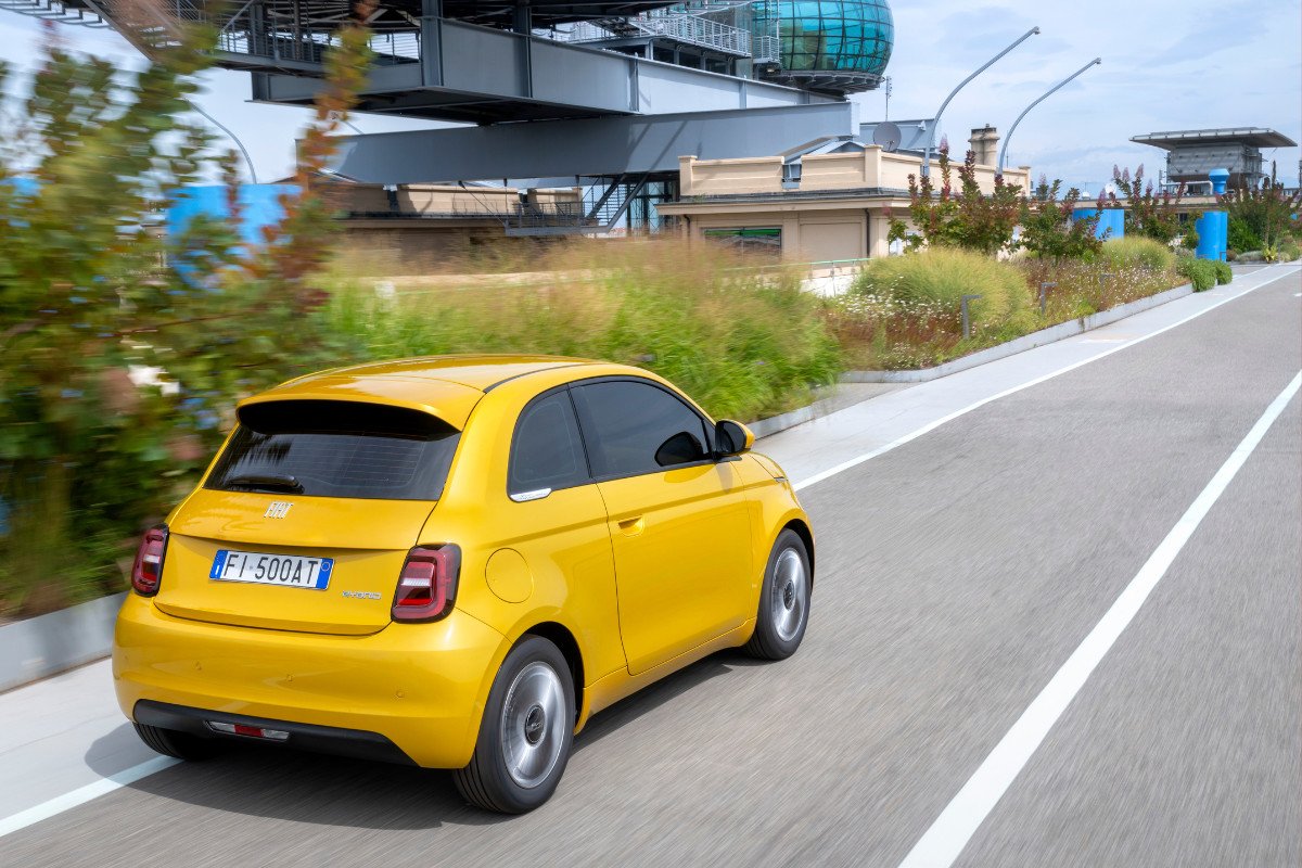 Fiat 500 con motor de gasolina