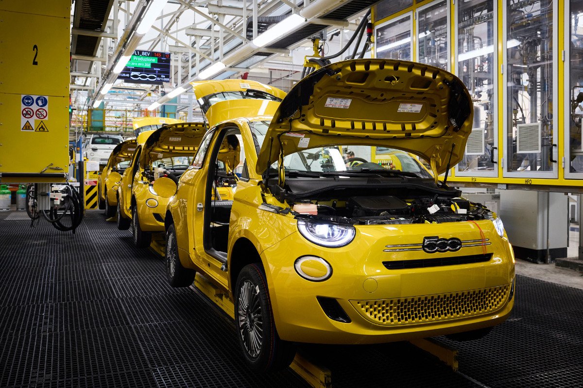 Fiat 500 con motor de gasolina