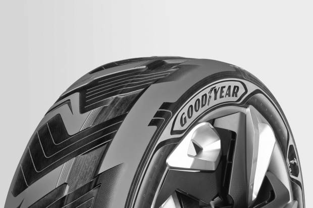 Goodyear presenta un neumático que genera electricidad