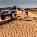 Carlos Sainz y Nani Roma con Mini en el Dakar 2019