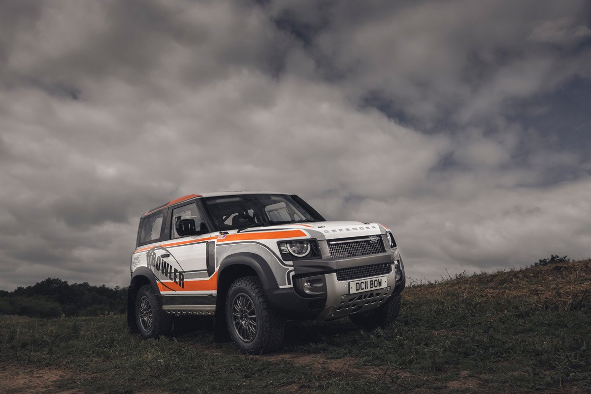 Bowler crea una copa monomarca con el Land Rover Defender 90