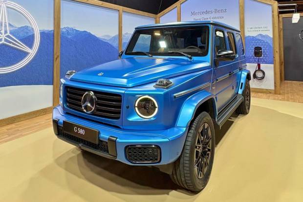 Mercedes Clase G 580, la verdadera estrella (para los amantes del motor) de la MBFW 2025