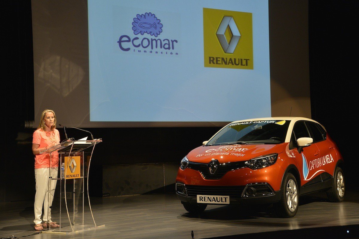 Vuelta a España con Renault Captur y Fundación Ecomar