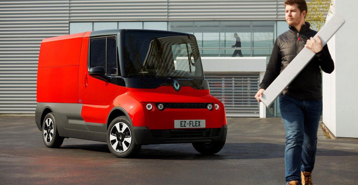 Renault EZ-FLEX, el coche para el reparto de último kilómetro