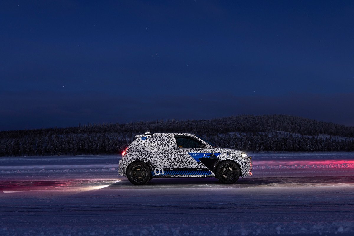 Primeras imágenes del Alpine A290 que se presenta en junio