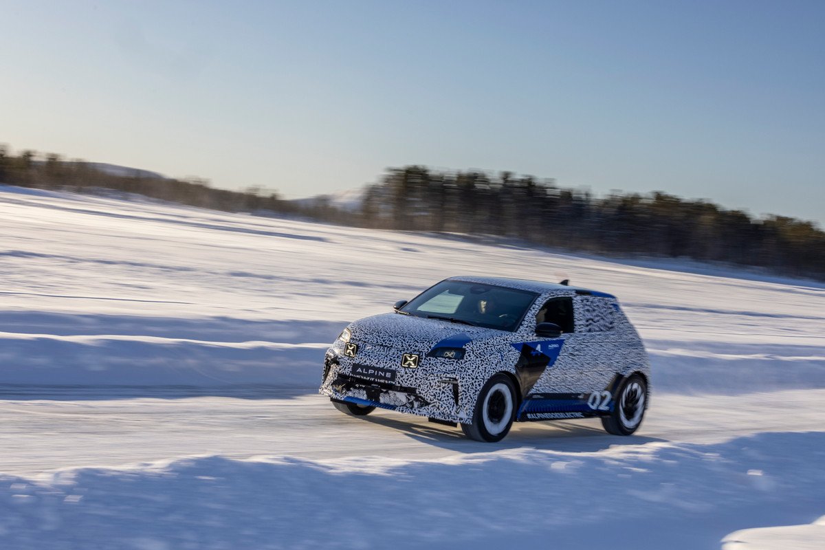 Primeras imágenes del Alpine A290 que se presenta en junio