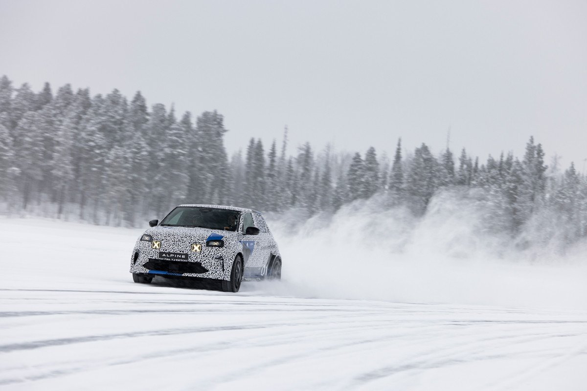Primeras imágenes del Alpine A290 que se presenta en junio
