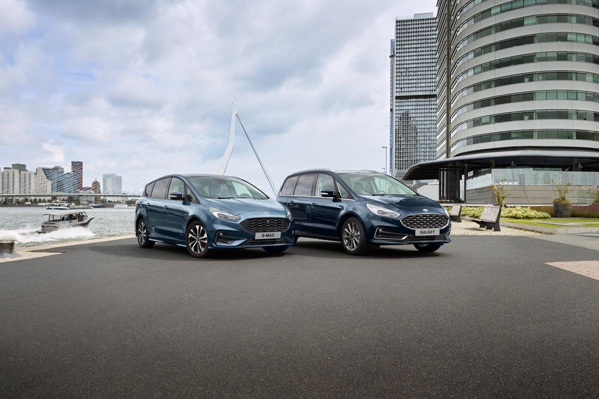Los Ford S-MAX y Ford Galaxy ahora con motor híbrido