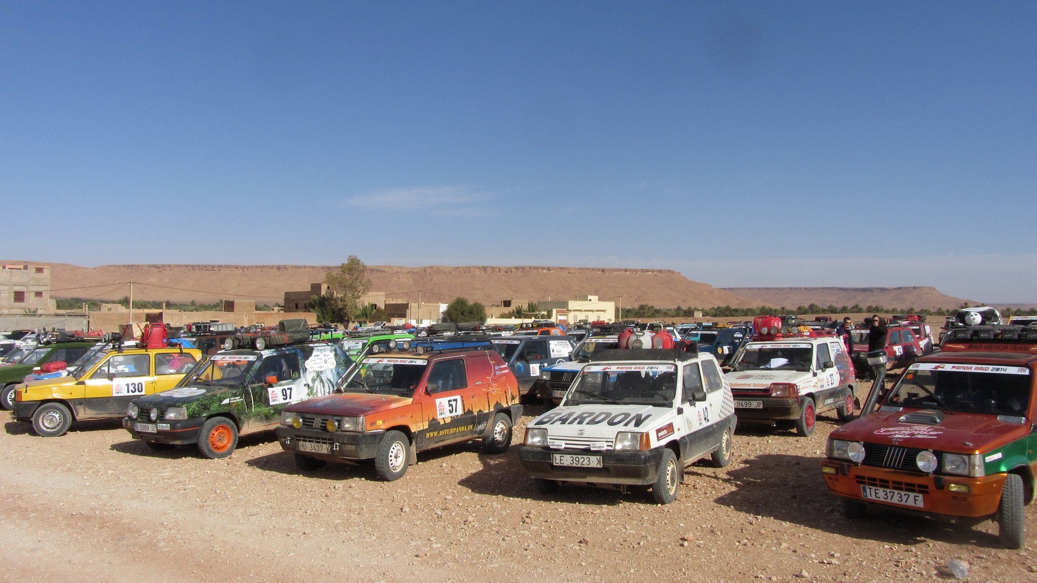 Sexta edición del Panda Raid: 145 equipos solidarios rumbo a Marruecos