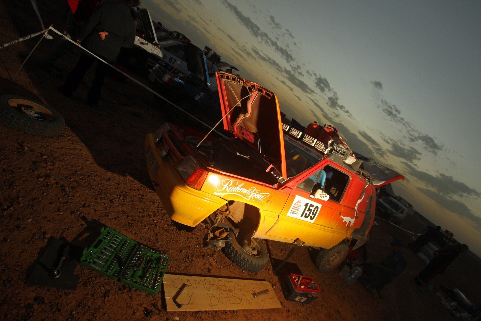 Sexta edición del Panda Raid: 145 equipos solidarios rumbo a Marruecos