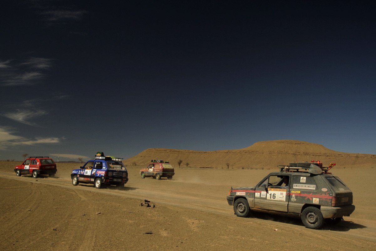 Sexta edición del Panda Raid: 145 equipos solidarios rumbo a Marruecos