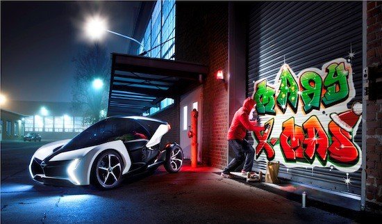 Opel Rak-e: Papa Noel cambia su trineo por un coche eléctrico