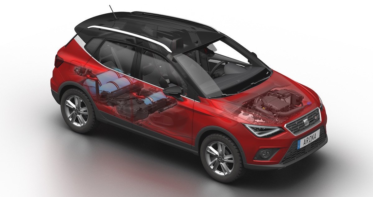Prueba gama SEAT TGI de gas natural (Ibiza, Arona y León)