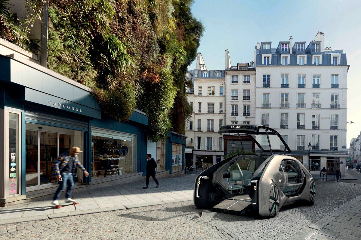 Renault EZ-GO, el coche compartido del futuro