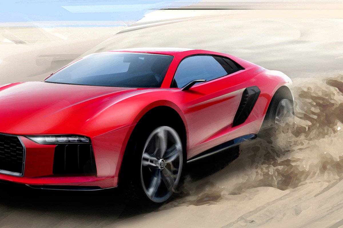 Audi nanuk quattro concept, un deportivo multiusos con motor V10 TDI 