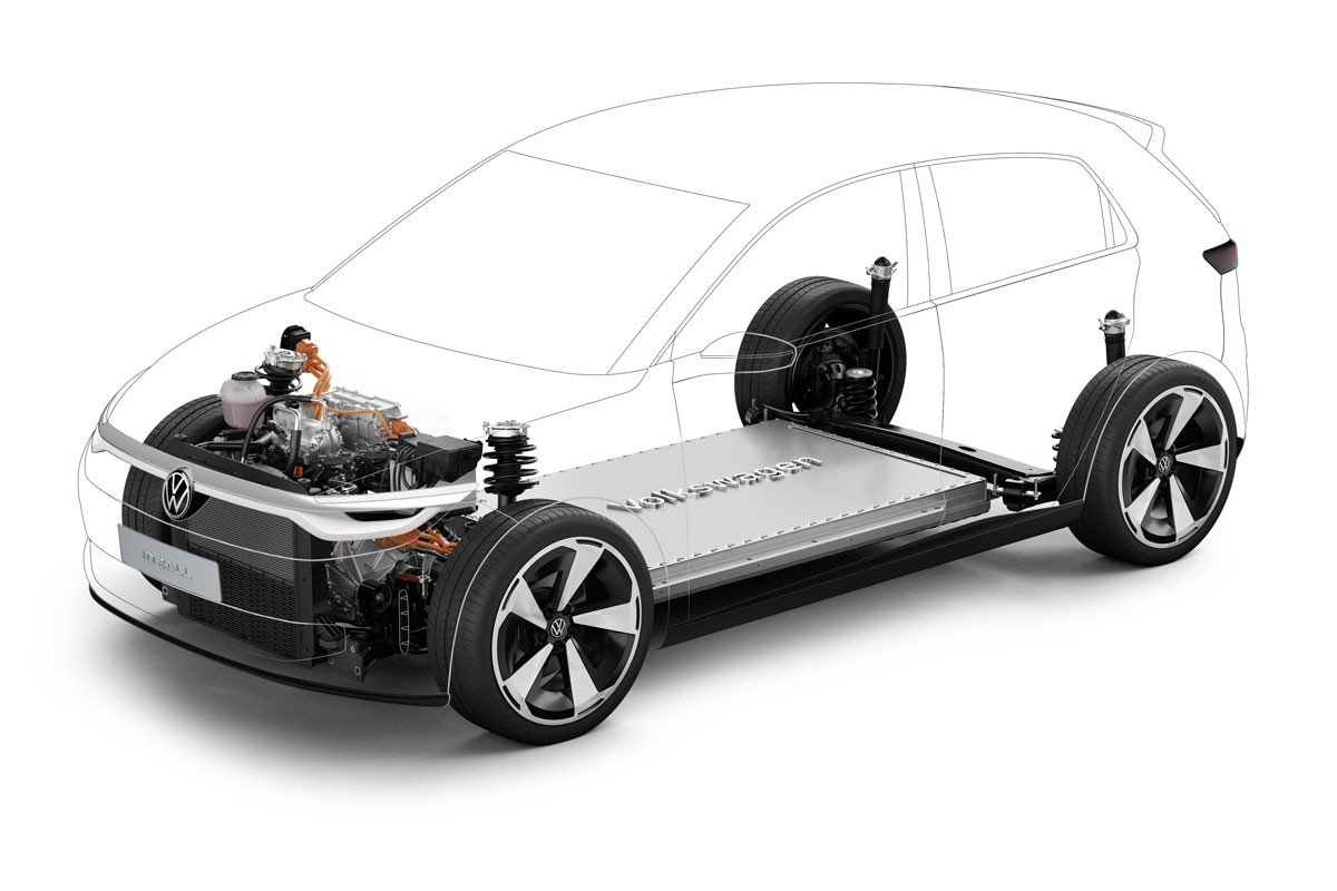 Volkswagen ID.2all: el prototipo eléctrico que costará lo mismo que un Polo