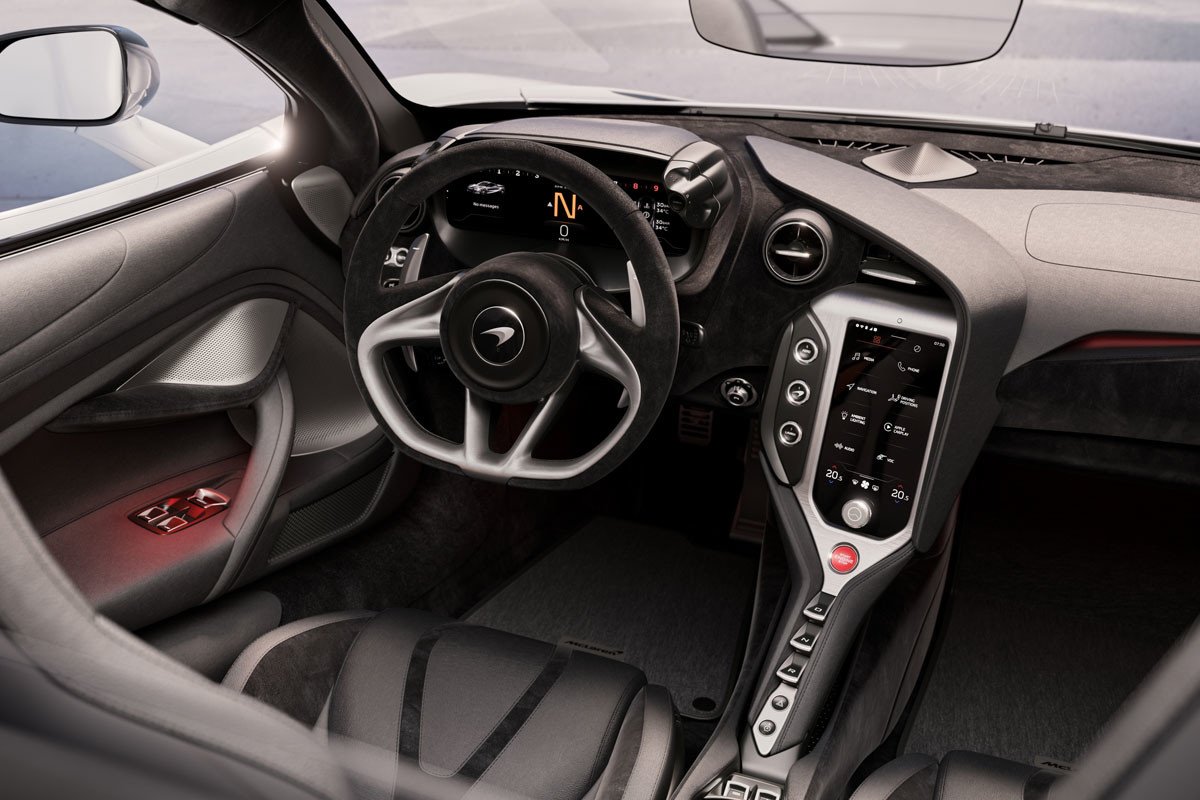 El nuevo McLaren 750S consigue la mejor relación peso-potencia de su categoría