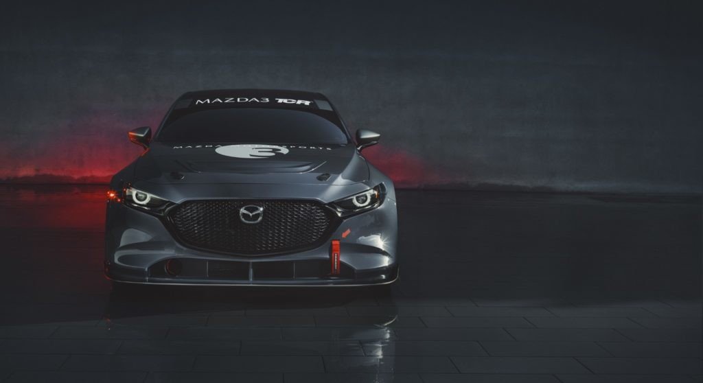 Así luce el Mazda 3 para las competiciones TCR