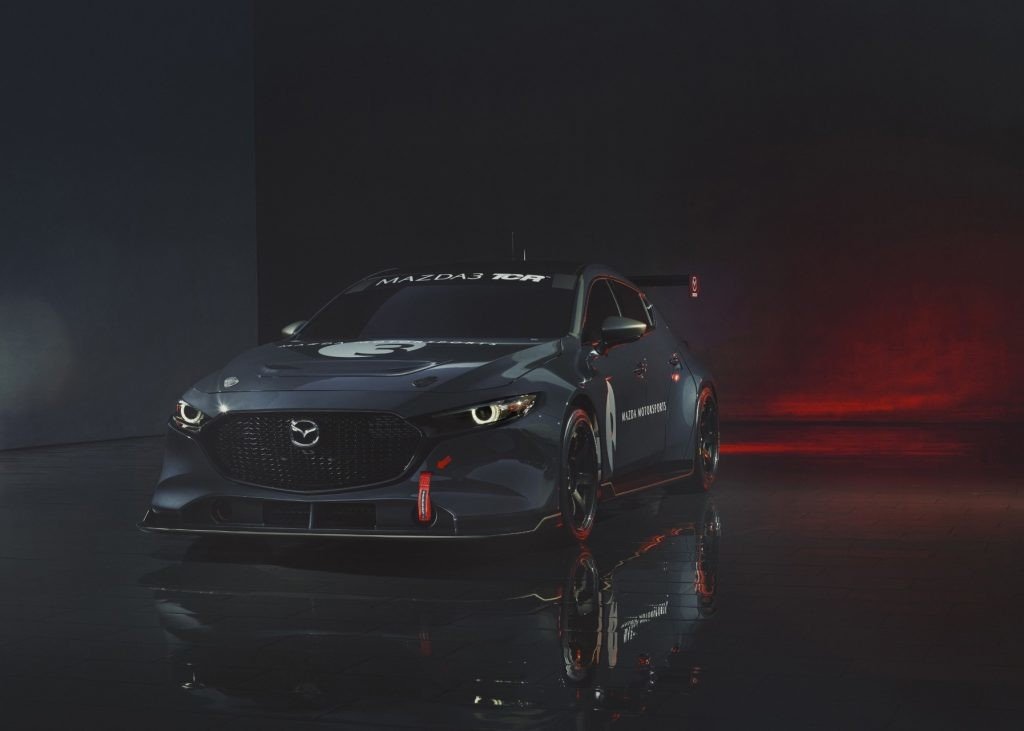 Así luce el Mazda 3 para las competiciones TCR